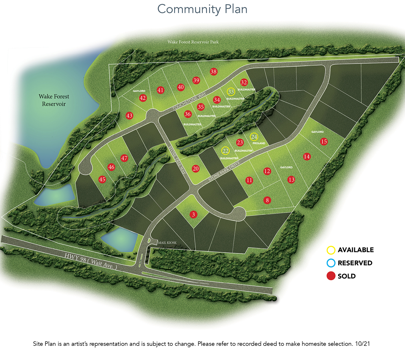 Lakestone - Wake Forest, NC | Fonville Morisey Barefoot New Home Sales